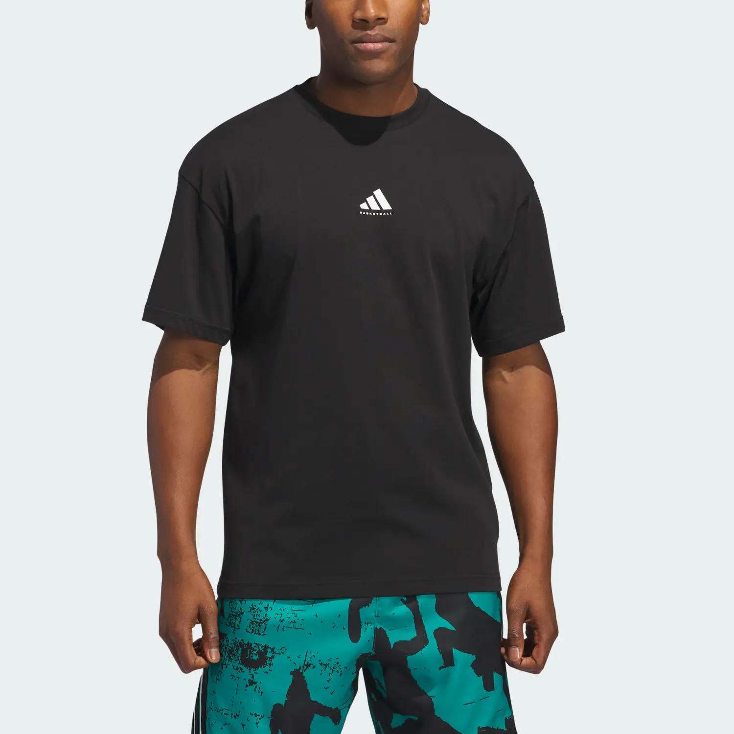 Adidas Футболка SELECT FOUNDATION мужская Black/White — фото 4