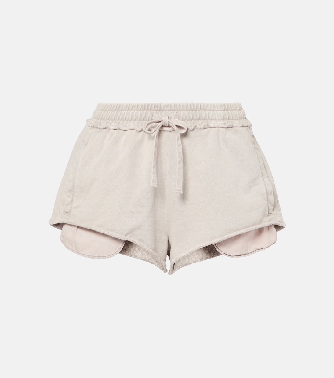

Хлопковые шорты Fondo Acne Studios, Mauve Grey