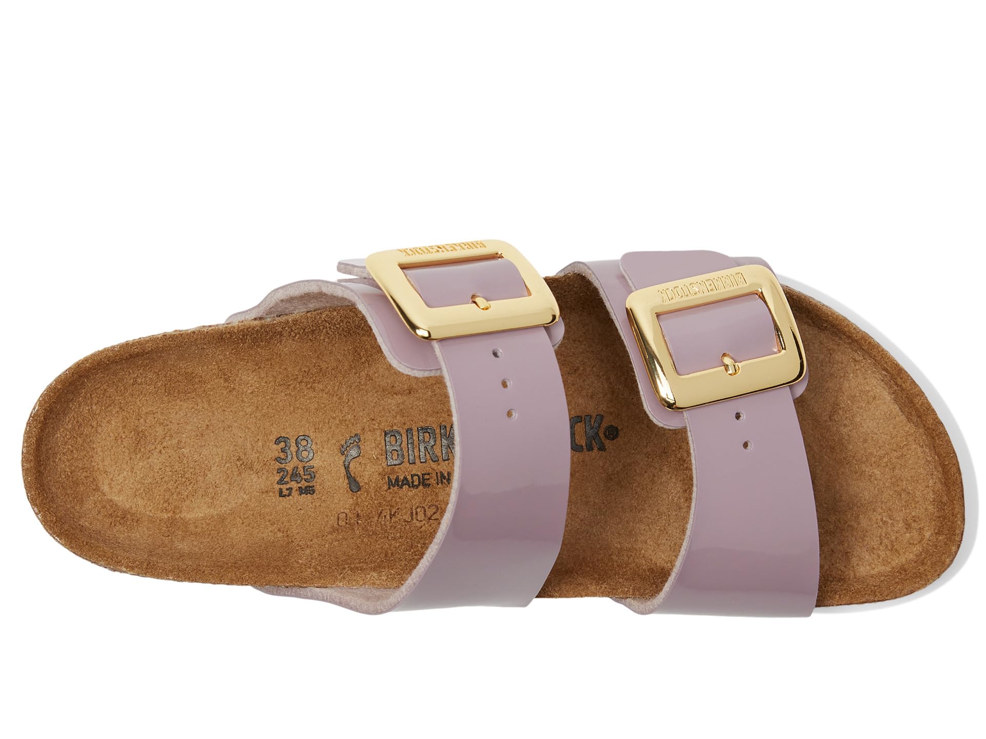Сандалии Birkenstock Sydney Luxe Buckle - Patent, Faded Purple — фото 2