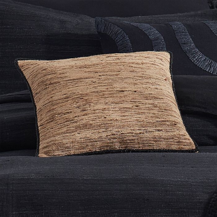 

Декоративная подушка Donna Karan Home с перламутром, 16 x 16 дюймов, черный