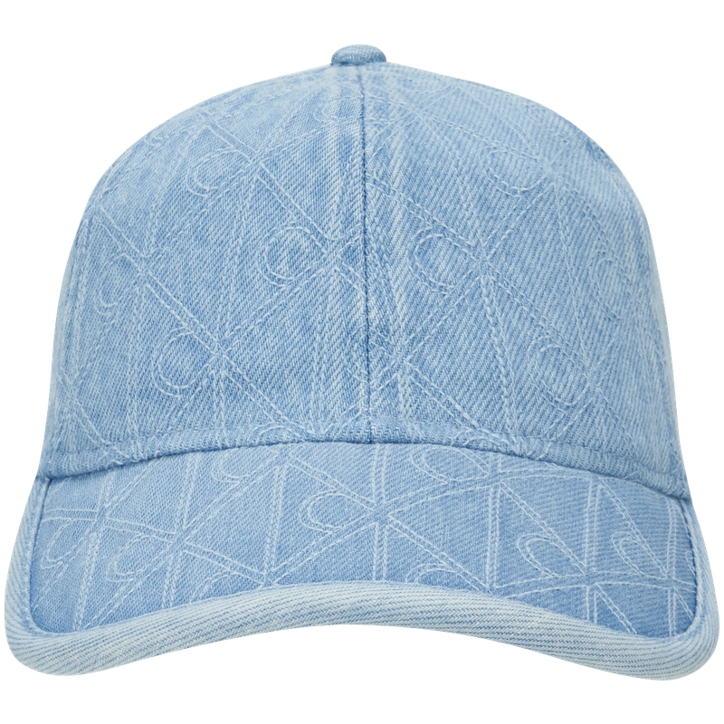 

Calvin Klein Хлопковая бейсболка унисекс, VHJ-Denim Blue