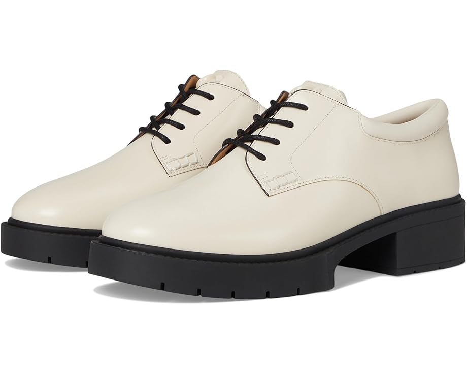 Оксфорды COACH Lyla Leather Derby, цвет Chalk