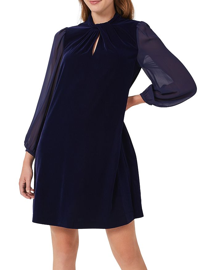 

Платье Faye Velvet HOBBS LONDON, синий