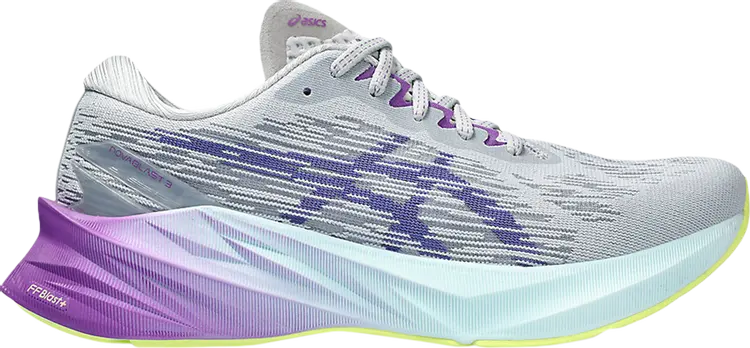 Кроссовки Wmns Novablast 3 'Piedmont Grey Blue Violet', серый