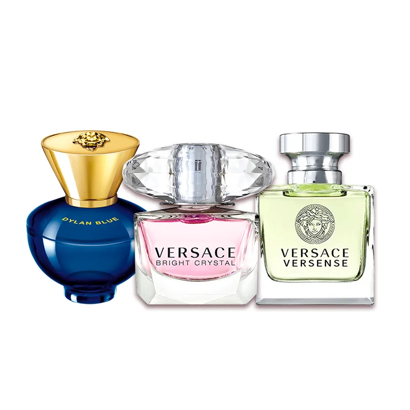 VERSACE Женский парфюм и гель для душа, Heartbeat 5ml+Crystal Diamond Body Lotion 25ml+Crystal Diamond Shower Gel 25ml — фото 3