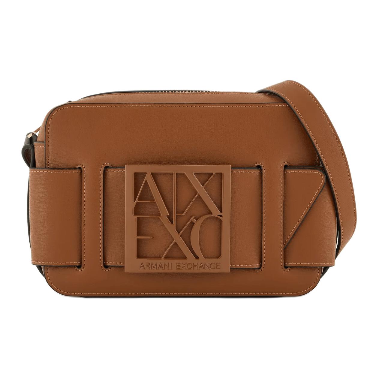 

ARMANI EXCHANGE Женская коричневая сумка через плечо из полиуретана, Brown