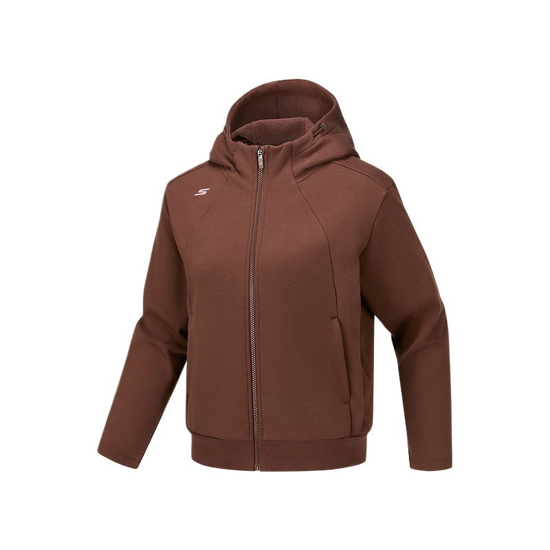 

Женская спортивная куртка Skechers, коричневый