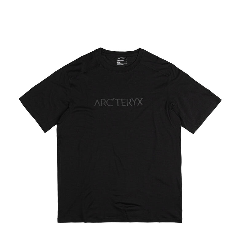 

Футболка ionia arc'word merino t-shirt Arcteryx, черный