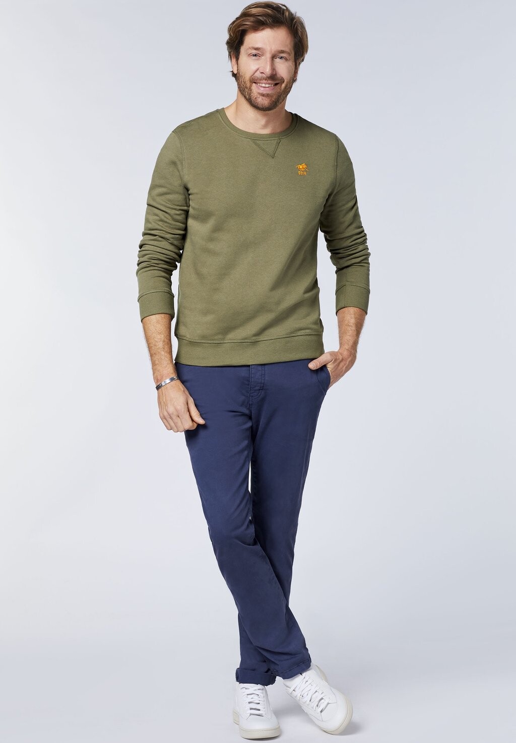 

Толстовка REGULAR FIT Polo Sylt, зеленый