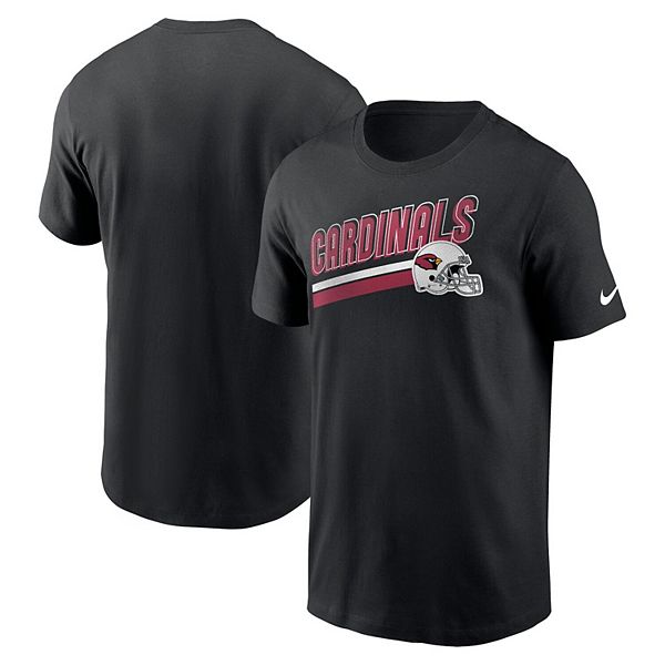 

Мужская черная футболка arizona cardinals essential blitz lockup Nike