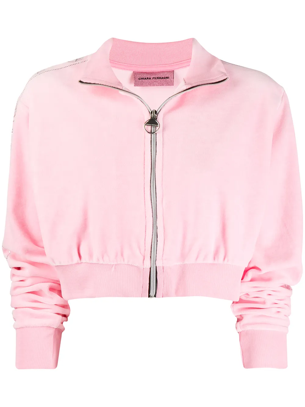 

Фактурные шорты с заклепками Chiara Ferragni, розовый