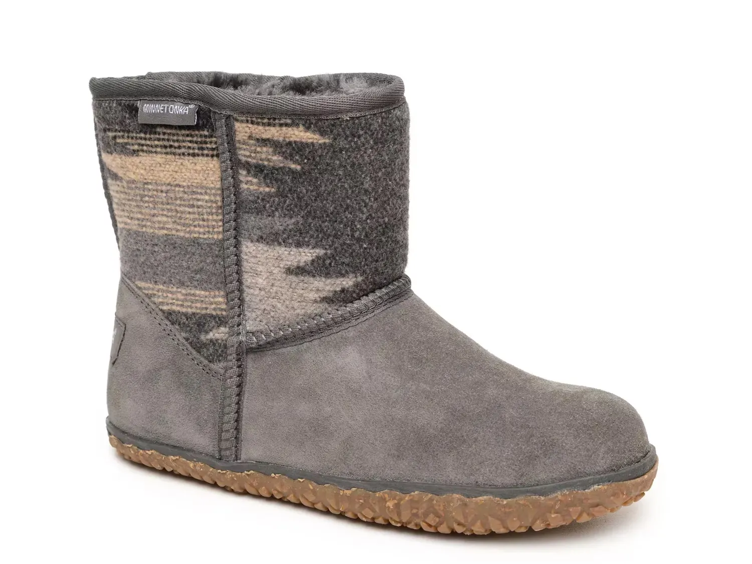 Снежные ботинки - женские Minnetonka, Grey