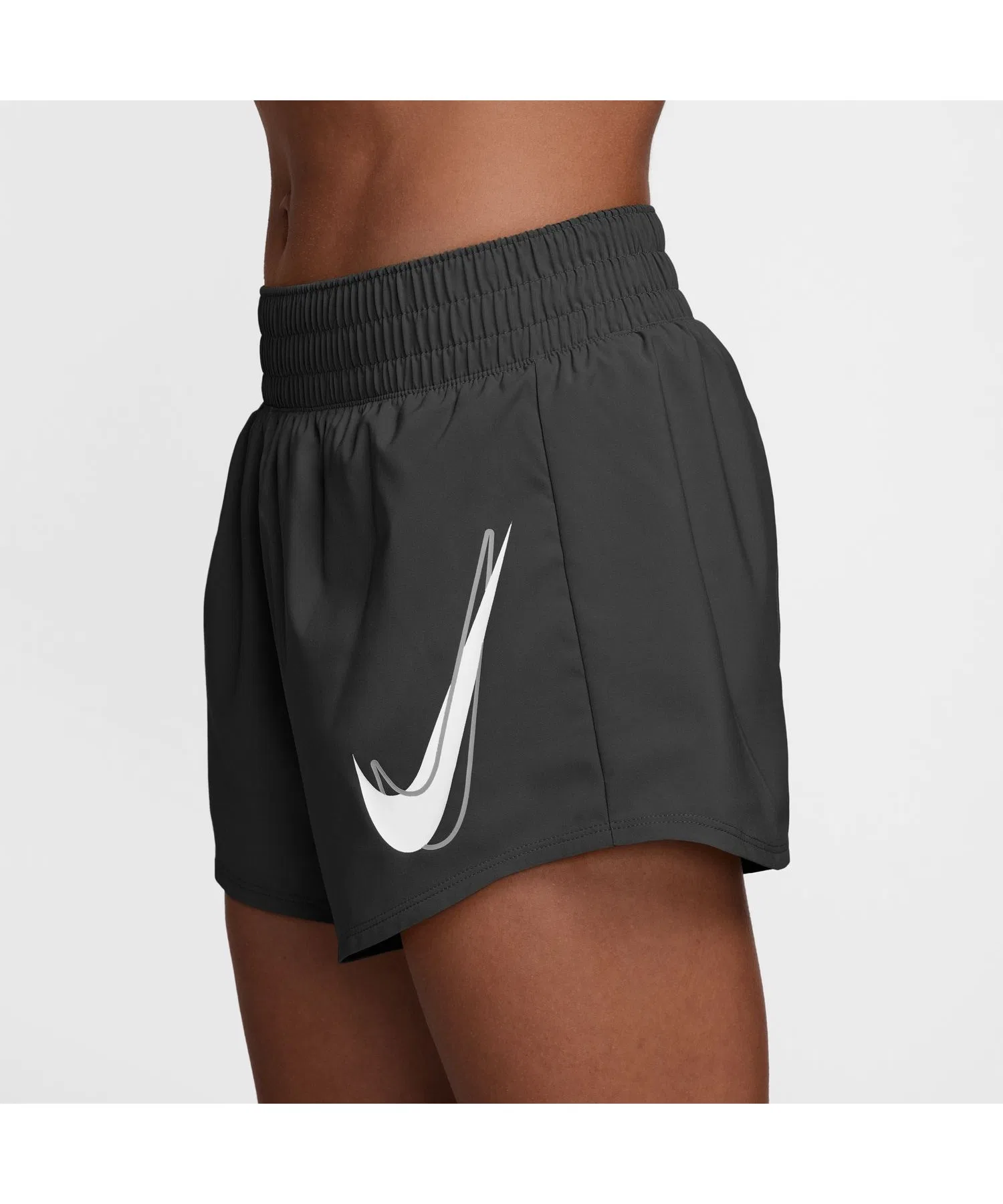 Женские шорты NIKE One SWH HB DF MR BR — фото 4