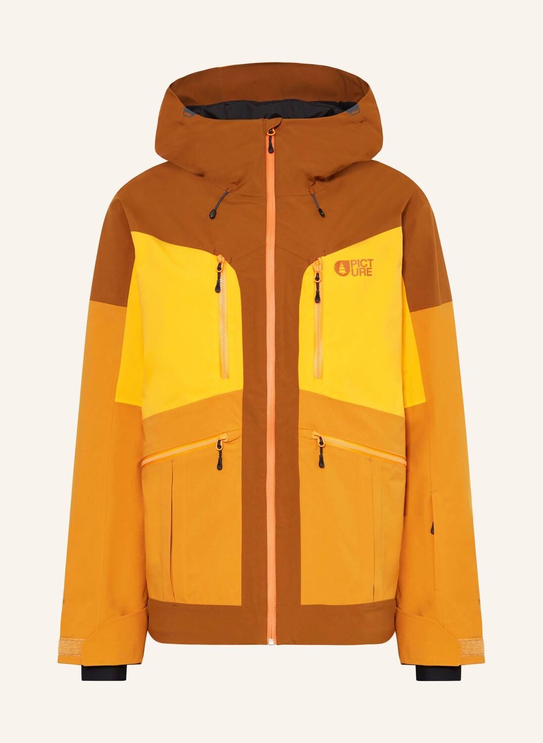 

Лыжная куртка naikoon PICTURE, цвет BRAUN/ORANGE/DUNKELORANGE