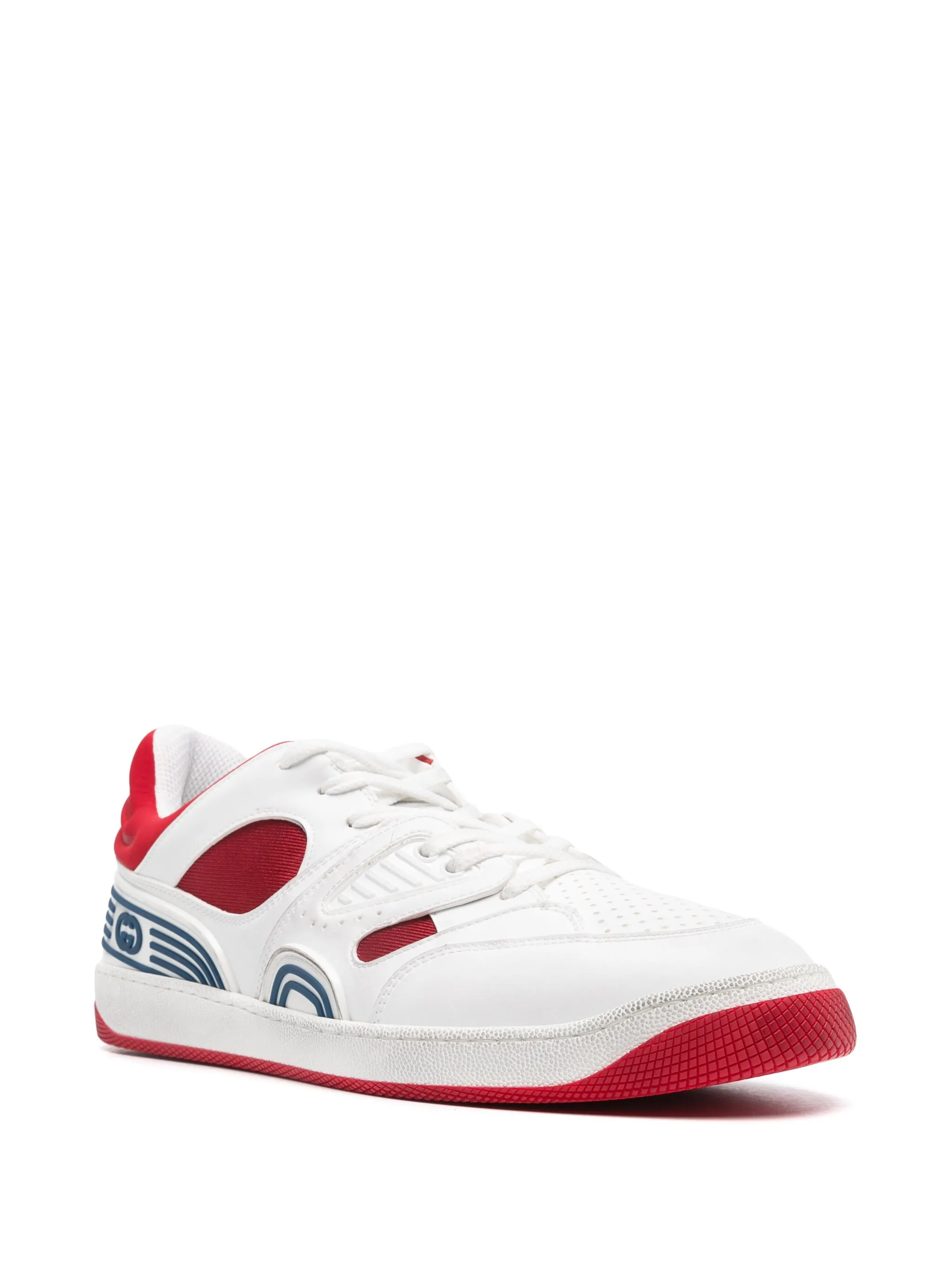 Кроссовки Basket Gucci, белый — фото 2