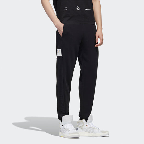 Спортивные штаны adidas neo M Ss Cs Tp Sports Pants Black, черный — фото 3