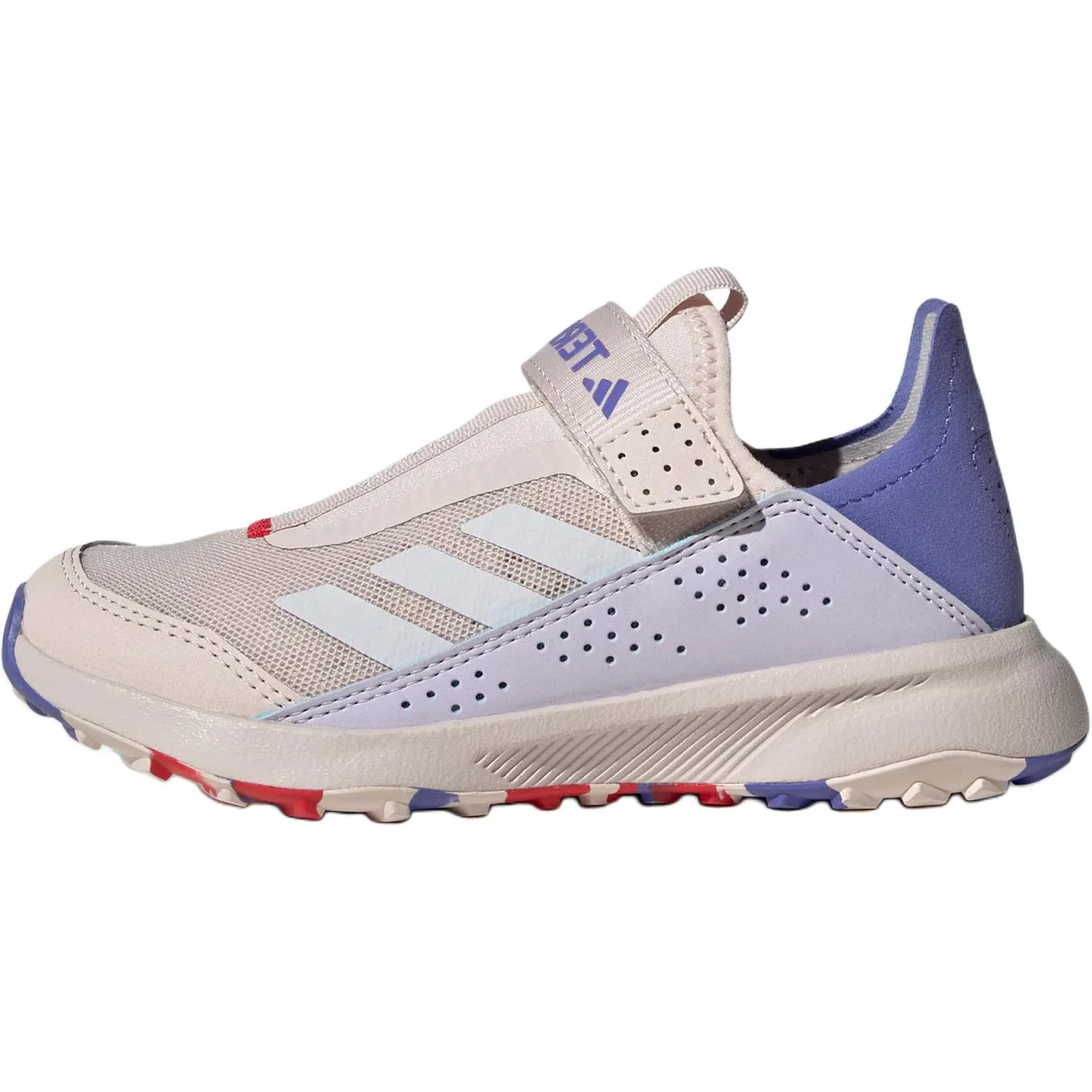 Adidas VOYAGER 21 детские низкие кроссовки для улицы, устойчивые к истиранию, розовые