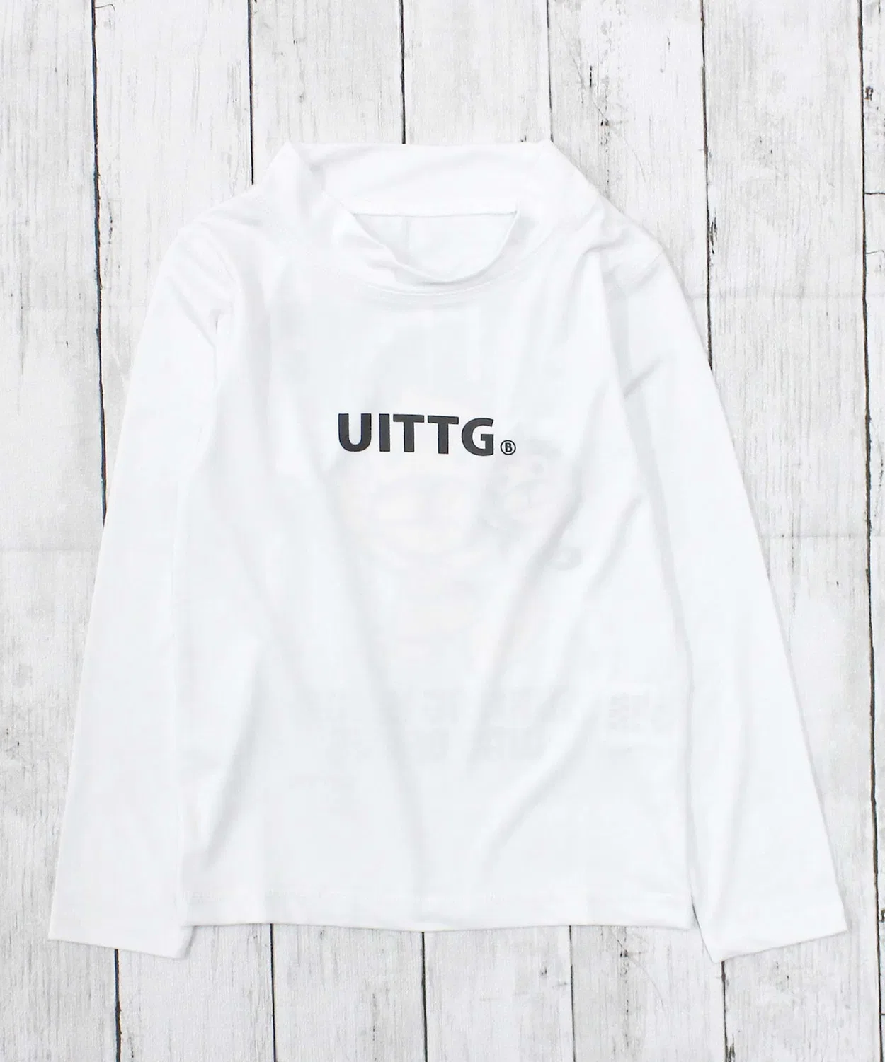 Рашгард с длинным рукавом UITTG с принтом, черный — фото 2