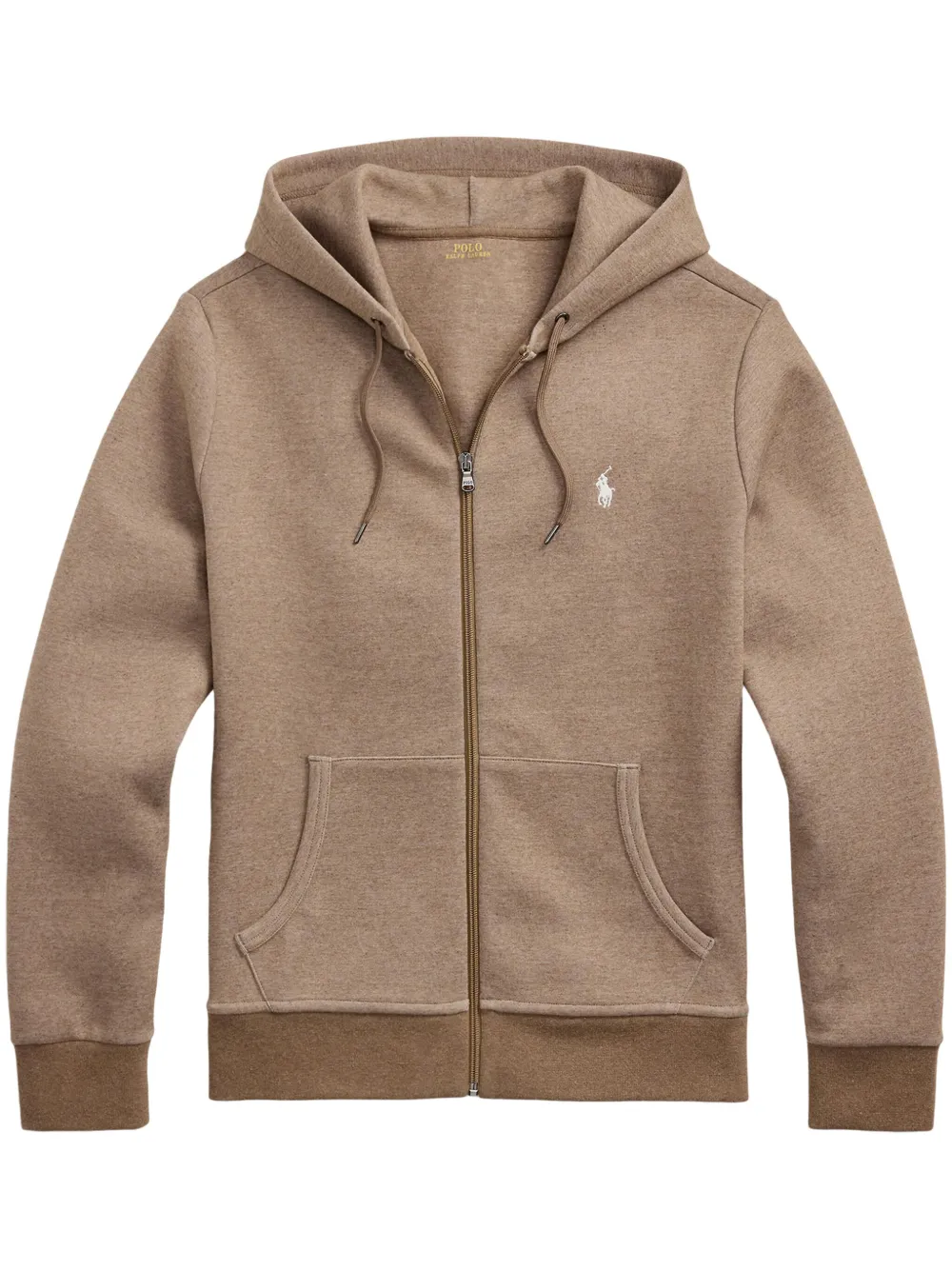 

Худи с вышитым логотипом POLO RALPH LAUREN, коричневый
