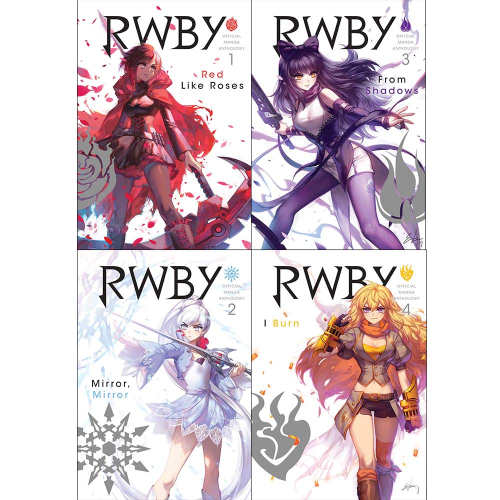 

RWBY Official Manga Anthology Vol 1-4 Books Collection Set