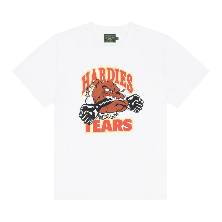 

Футболка Denim Tears x Hardies Tears Bulldog Tee, белый