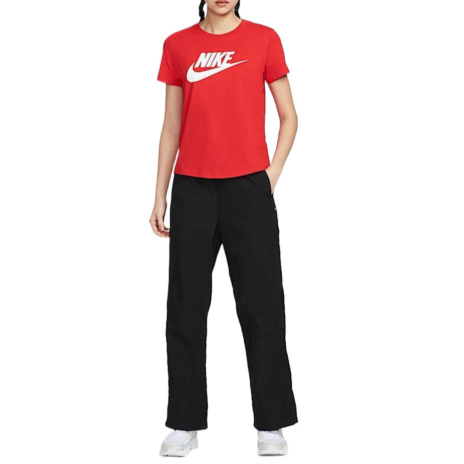 Футболка Nike Sportswear Essentials Logo DX7907-657, красный — фото 4