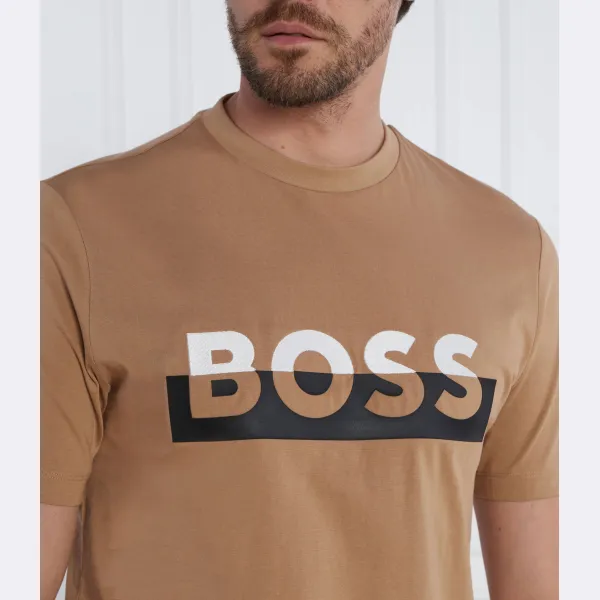 Футболка стандартного кроя Tiburt 421 Boss, коричневый — фото 3