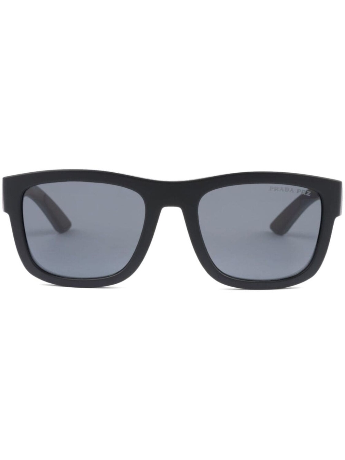 

Prada Eyewear солнцезащитные очки Linea Rossa Active в квадратной оправе, черный