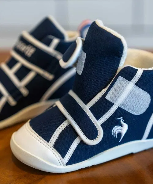 Детские кроссовки le coq sportif LCS CHARLES тёмно-синие — фото 3