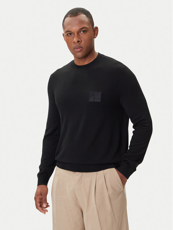 

Свитер regular fit XM001329 AF11982 UC001 Armani Exchange, чёрный