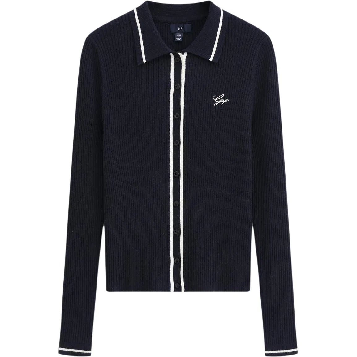 Кардиган женский с отложным воротником GAP, Marine Blue