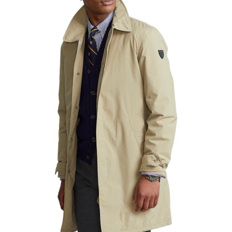 Polo Ralph Lauren Пальто мужское Khaki — фото 4