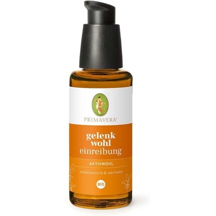 

PRIMAVERA Aktivwohl Joint Care Organic Rub 50 мл - Ароматерапия для массажа суставов - Веганский