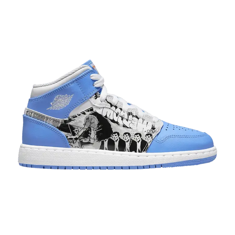 

Кроссовки Air Jordan Air Jordan 1 Mid PS 'Game Winner', синий