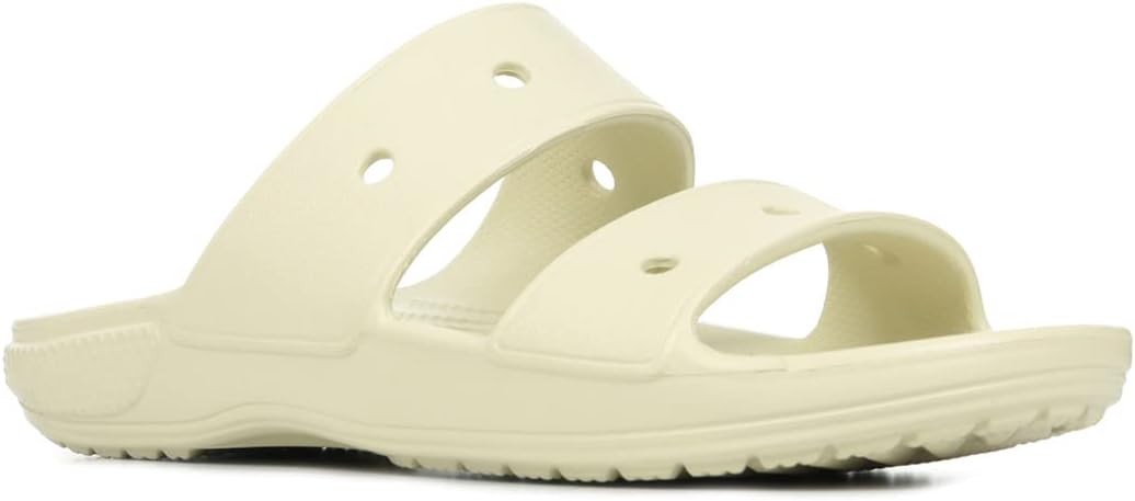 Сандалии Crocs Unisex Classic для взрослых с двумя ремешками, Bone — фото 3