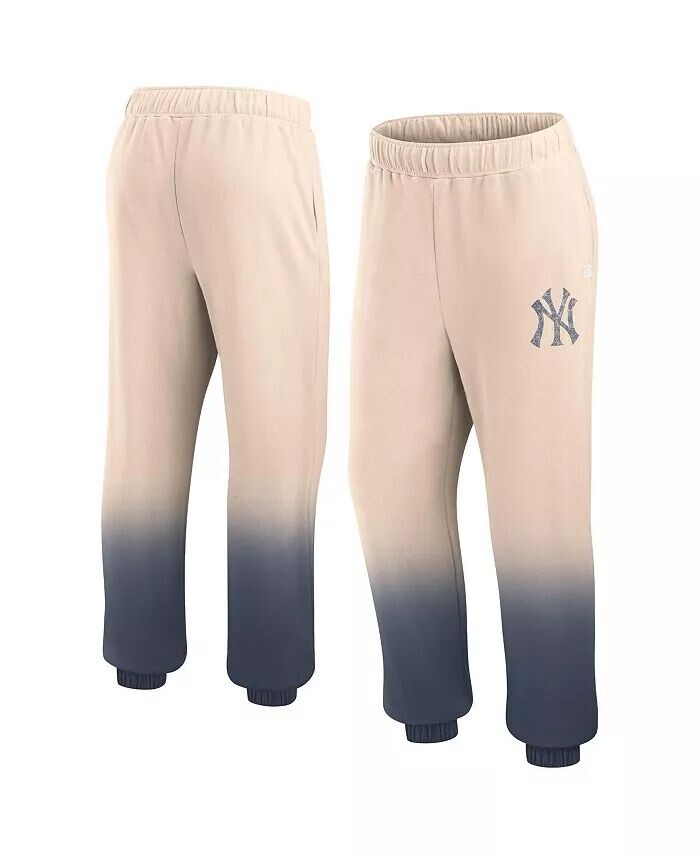 

Женские брюки New York Yankees Luxe Ombre Lounge цвета загара/темно-синего цвета Fanatics