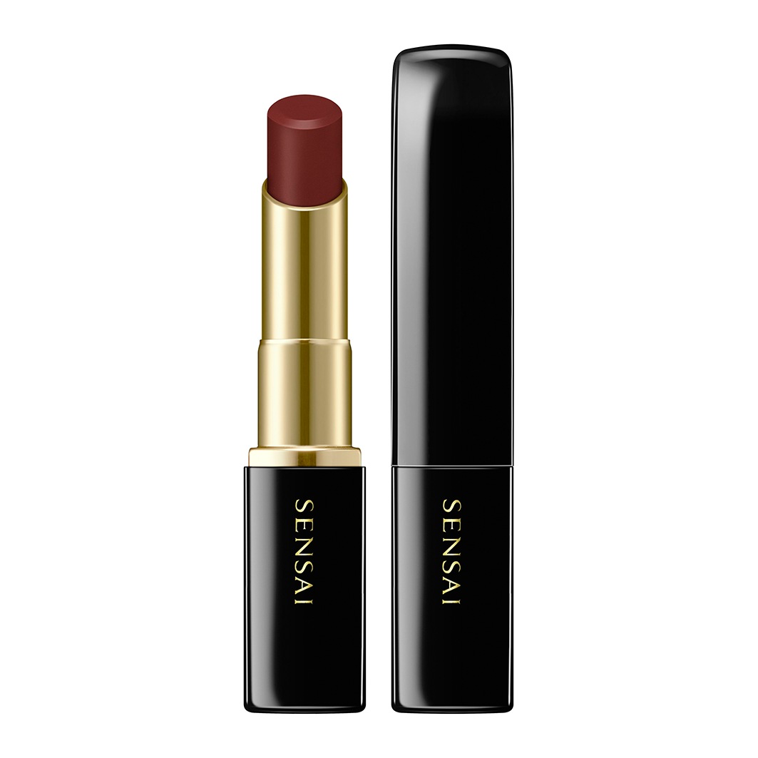 Помада для губ lasting plump lipstick Sensai, 8 - terracotta red, вес 3.8 гр. — фото 3