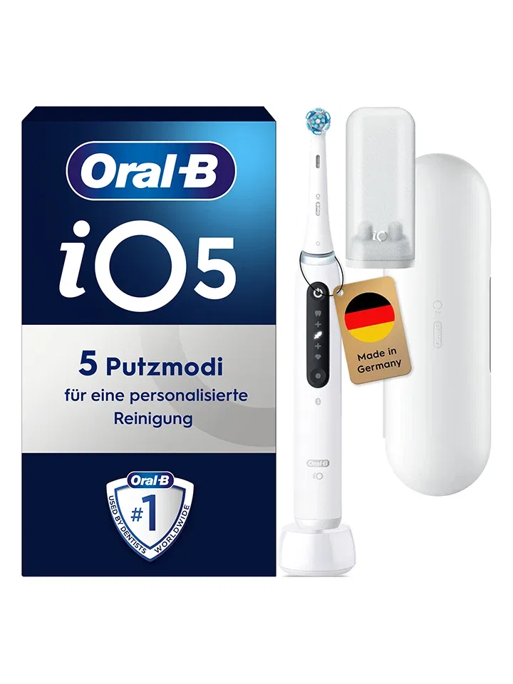 Электрическая зубная щетка iO Series 5 Oral-B белый