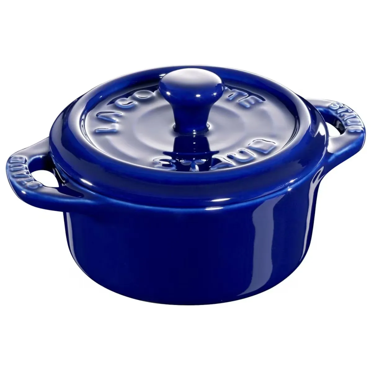 

Staub Круглая мини-кокотка, темно-синий
