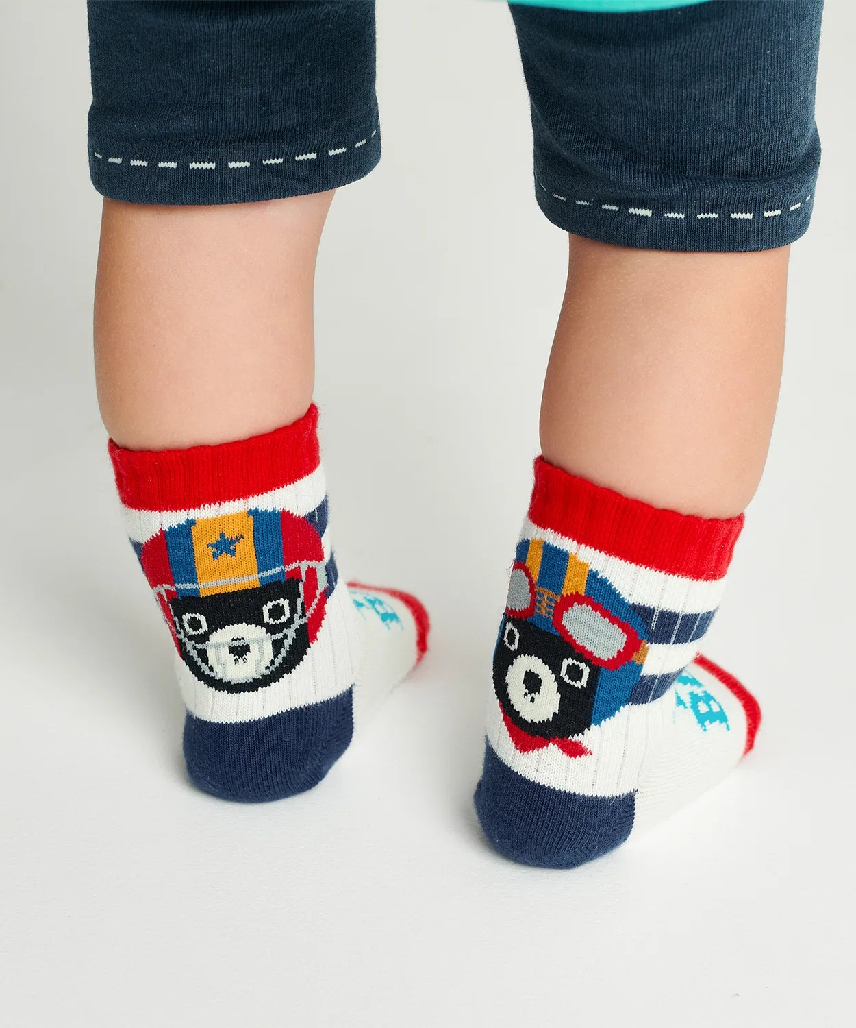 Носки детские с персонажами Charac Socks белые