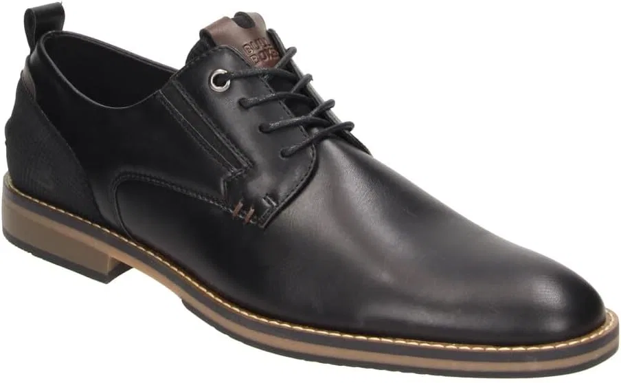 Туфли BULLBOXER Dress Casual Shoes, Casual Shoes, Business Shoes, Men's Fashion, Shoes for Men in 41 42 43 44 45 46 47, Black — фото 2