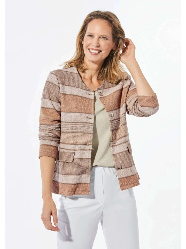 

Демисезонная куртка GOLDNER, цвет beige/gemustert