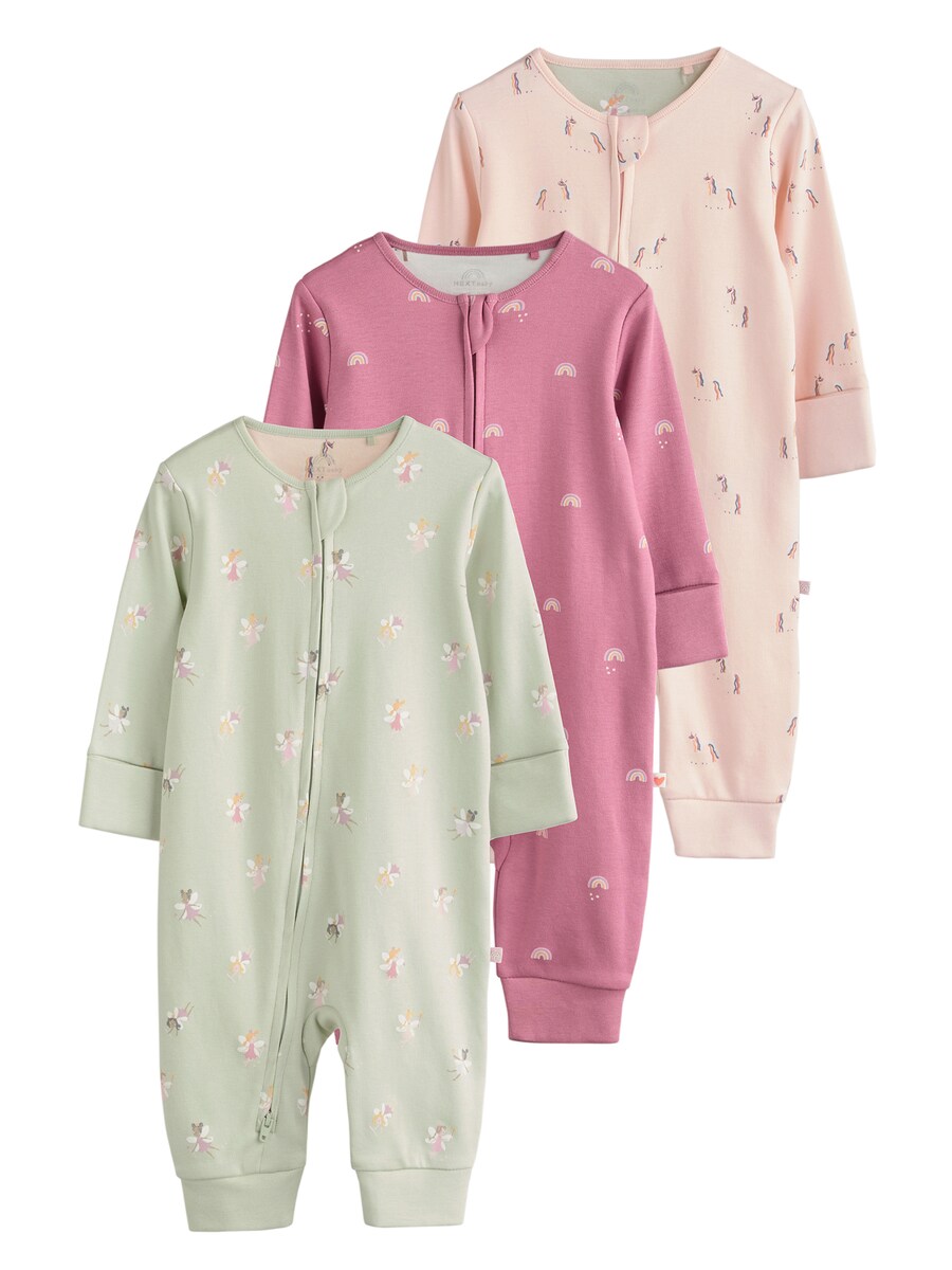 

Пижама Next, цвет Mint/Pink/Dusky pink