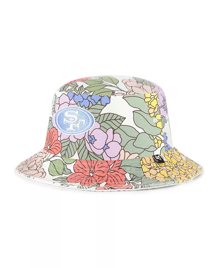 

Женская белая ковровая шляпа San Francisco 49ers Florentina '47 Brand