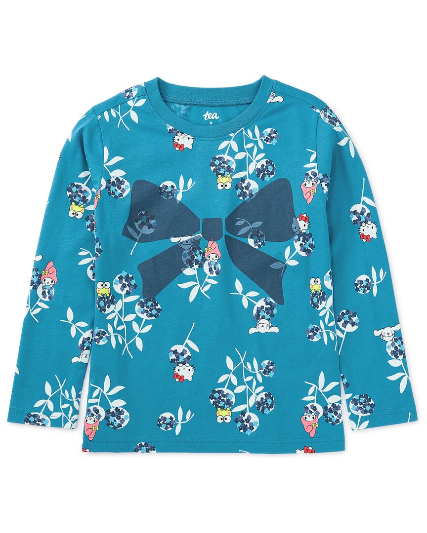 

Футболка Tea Collection HK & Friends с бантом, мультиколор