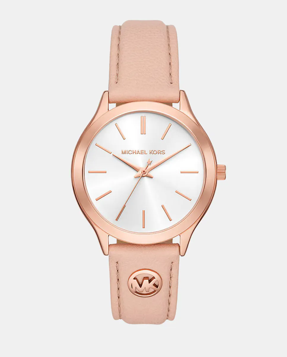 

MK7467 Женские часы из стали розового золота со сталью Michael Kors, розовый