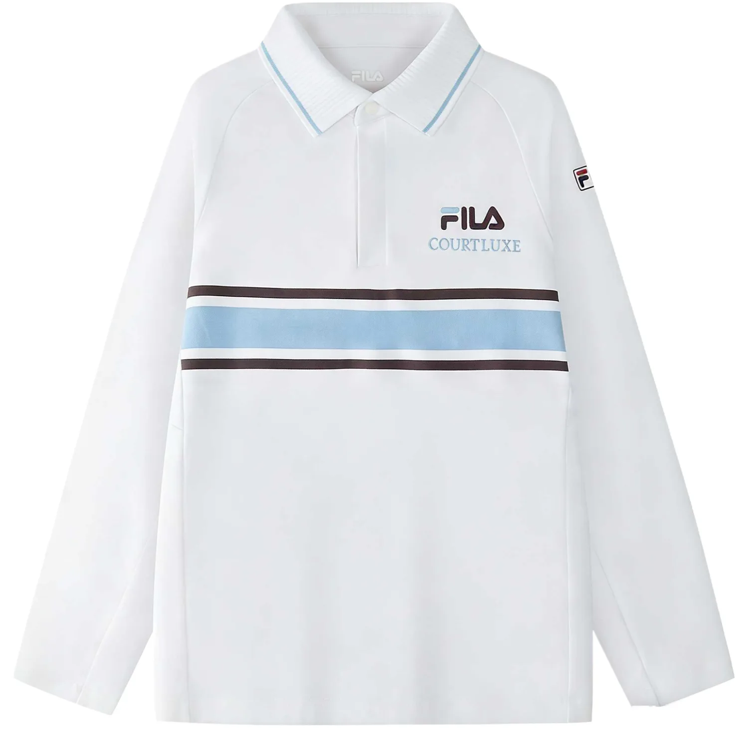 Футболка поло performance fpf детская FILA KIDS, Jade White