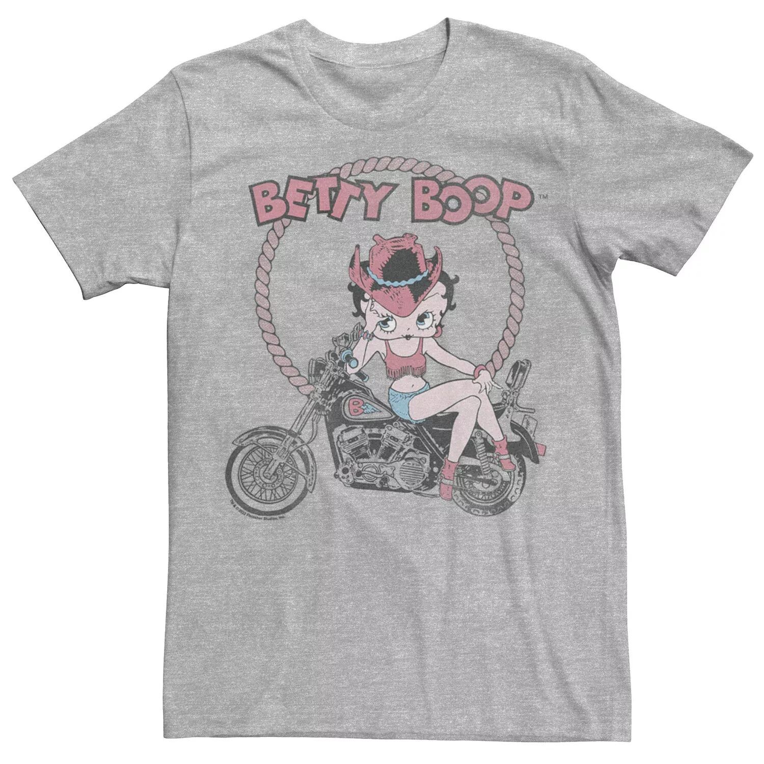 

Детская футболка с рисунком Betty Boop Country Motorcycle Biker Licensed Character