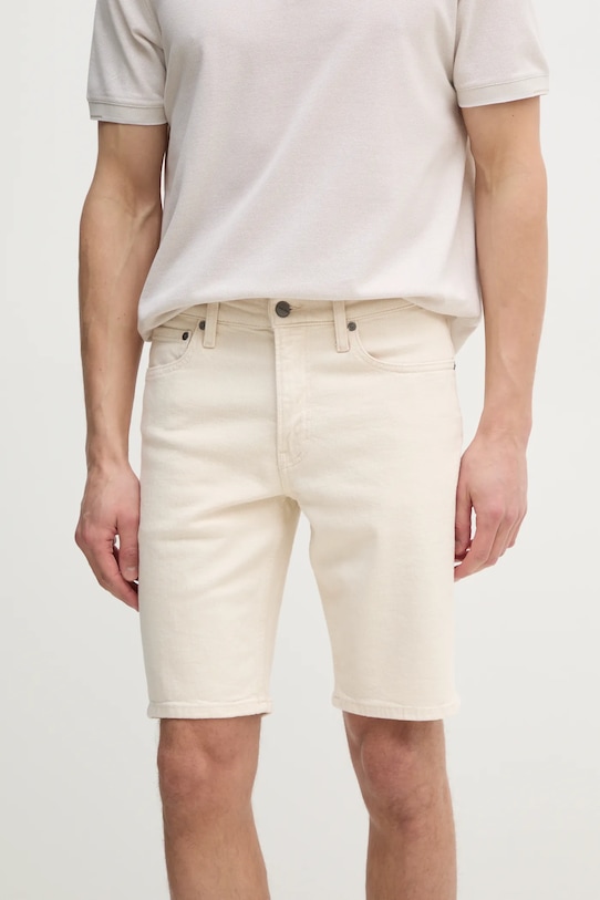 

Джинсовые шорты Calvin Klein, бежевый