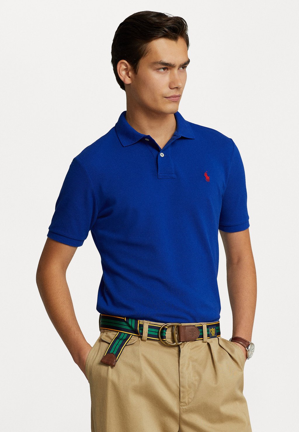 

Рубашка-поло SHORT SLEEVE Polo Ralph Lauren, цвет heritage royal